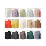 ポケット付きTシャツ コットン100% ラウンドヘム | ad thie | 詳細画像57