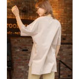 オーバーサイズチュニックTシャツ レディース カット | ad thie | 詳細画像57