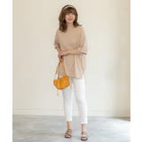 オーバーサイズチュニックTシャツ レディース カット | ad thie | 詳細画像59