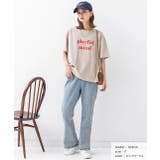 ロゴプリントTシャツ 柄 Tシャツ | ad thie | 詳細画像16 