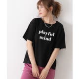 ロゴプリントTシャツ 柄 Tシャツ | ad thie | 詳細画像40