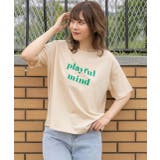 ロゴプリントTシャツ 柄 Tシャツ | ad thie | 詳細画像41