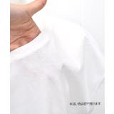 シンプルサイドスリットVネックTシャツ 半袖 コットン | ad thie | 詳細画像40 