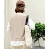 ケーブルニット×Tシャツセット セットアップ 半袖 | ad thie | 詳細画像7