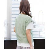ケーブルニット×Tシャツセット セットアップ 半袖 | ad thie | 詳細画像22