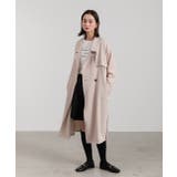 ビッグテーラートレンチコート  ロングコート | ad thie | 詳細画像27 