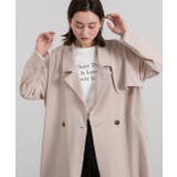 ビッグテーラートレンチコート  ロングコート | ad thie | 詳細画像28 