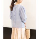 袖ボリューム２WAYシアーブラウス レディース ブラウス | ad thie | 詳細画像29 