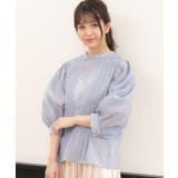 袖ボリューム２WAYシアーブラウス レディース ブラウス | ad thie | 詳細画像31 