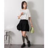 箔プリント オーバーサイズTシャツ | ad thie | 詳細画像13 