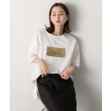 箔プリント オーバーサイズTシャツ | ad thie | 詳細画像19 