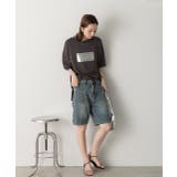 箔プリント オーバーサイズTシャツ | ad thie | 詳細画像29 