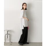 箔プリント オーバーサイズTシャツ | ad thie | 詳細画像3 