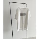 箔プリント オーバーサイズTシャツ | ad thie | 詳細画像37 
