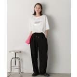 箔プリント オーバーサイズTシャツ | ad thie | 詳細画像7 