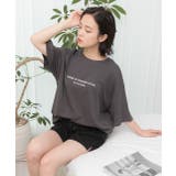 ロゴ入りルームウエア セットアップ 柄 | ad thie | 詳細画像21 