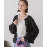 VネックレーステレコロングTシャツ カットソー レース | ad thie | 詳細画像3