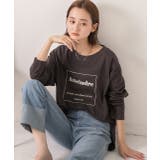 ロゴプリント オーバーサイズTシャツ | ad thie | 詳細画像7 