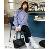 ワイドリブニット 太リブ ハイネック | ad thie | 詳細画像11 