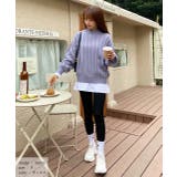 ワイドリブニット 太リブ ハイネック | ad thie | 詳細画像13 