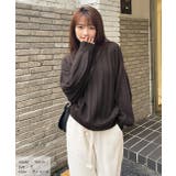 ワイドリブニット 太リブ ハイネック | ad thie | 詳細画像15 