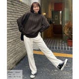 ワイドリブニット 太リブ ハイネック | ad thie | 詳細画像16 