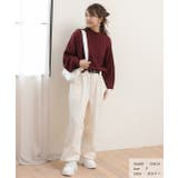 ワイドリブニット 太リブ ハイネック | ad thie | 詳細画像26 