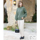 ワイドリブニット 太リブ ハイネック | ad thie | 詳細画像27 