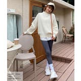 ワイドリブニット 太リブ ハイネック | ad thie | 詳細画像9 