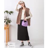 スクエアネック リブニットトップス | ad thie | 詳細画像22 