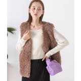 スクエアネック リブニットトップス | ad thie | 詳細画像23 