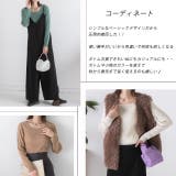 スクエアネック リブニットトップス | ad thie | 詳細画像37 