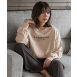 ロゴ入り長袖ルームウェア 柄 セットアップ | ad thie | 詳細画像21 