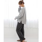 ロゴ入り長袖ルームウェア 柄 セットアップ | ad thie | 詳細画像29 