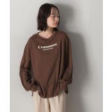 ロゴ入り長袖ルームウェア 柄 セットアップ | ad thie | 詳細画像3 