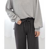 ロゴ入り長袖ルームウェア 柄 セットアップ | ad thie | 詳細画像30 