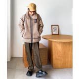 パイピングボアジャケット ファーコート ボア | ad thie | 詳細画像27 