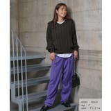 Vネックリブニット Vネック ニット | ad thie | 詳細画像17 