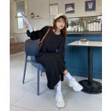 マーメイドロングカットワンピース フリルスカート ティアードワンピース | ad thie | 詳細画像7