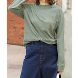 【新色追加!】シンプル長袖Tシャツ カットソー トップス | ad thie | 詳細画像61