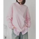 ピンク | 【新色追加!】シンプル長袖Tシャツ カットソー トップス | ad thie