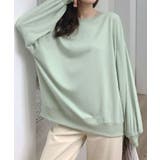 ライトグリーン | 裏毛プルオーバー 裏毛 クルー | ad thie