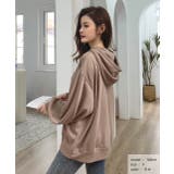 裏毛ショート丈パーカー 裏毛 パーカー | ad thie | 詳細画像13 