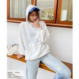 裏毛ショート丈パーカー 裏毛 パーカー | ad thie | 詳細画像7 