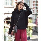 オフタートル畦編みニット ニット トップス | ad thie | 詳細画像9 