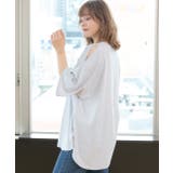 肩出し ラウンドヘム ビックシルエット | ad thie | 詳細画像30 