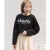 後裾ラウンド ロゴプリント ロングTシャツ | ad thie | 詳細画像14 