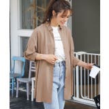 モカ | ふんわり シフォン タック袖 | ad thie