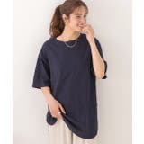 裾 ラウンド Tシャツ | ad thie | 詳細画像62 