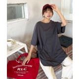 裾 ラウンド Tシャツ | ad thie | 詳細画像66 